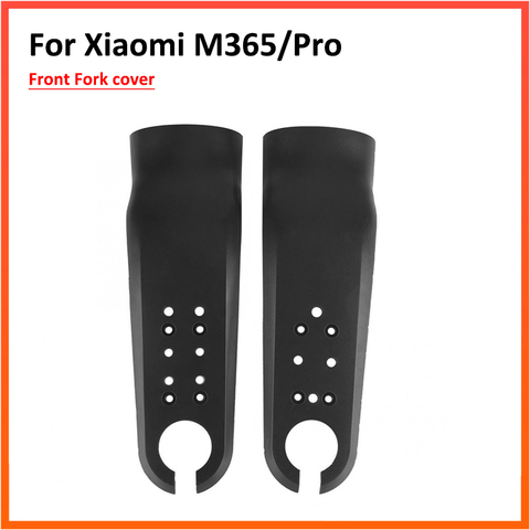 Étui de fourche avant pour Xiaomi Mijia M365 et Pro protecteur de Scooter électrique Pasts noir blanc couvercle de boîtier en plastique 1 paire ► Photo 1/6