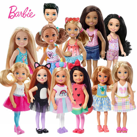 Mini poupées barbie américaine barbie jouet pour filles, cadeau d'anniversaire pour enfants, jouet à la mode pour enfants ► Photo 1/5