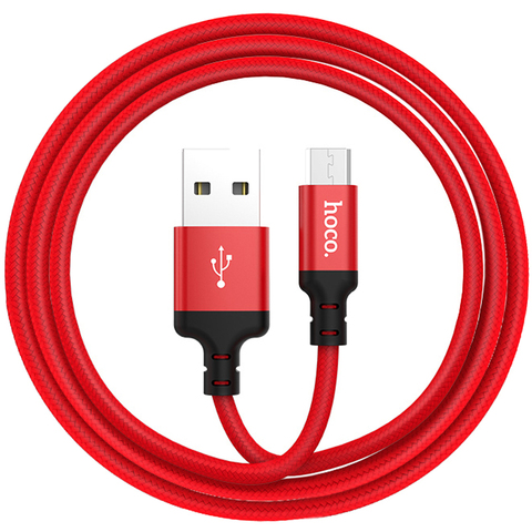 Câble Micro USB Hoco 1m 2m câble de données USB à Charge rapide pour Samsung S6 S7 Xiaomi LG tablette téléphone portable Android cordon de Charge USB ► Photo 1/6