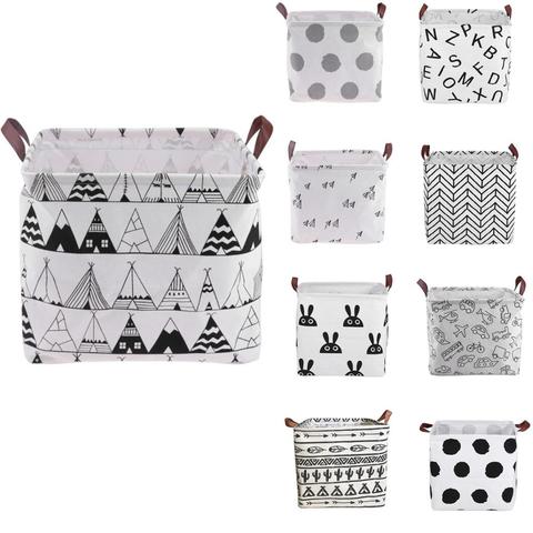 Panier à linge étanche pliable, bac de rangement pour vêtements sales, sac de rangement pour jouets d'enfants, boîte de rangement pour articles divers ► Photo 1/6