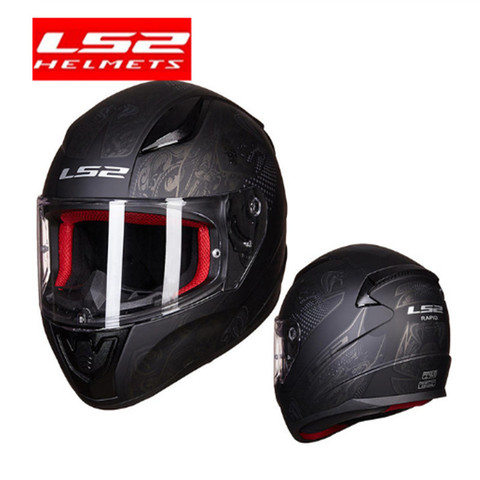 Casque de Moto complet rapide pour hommes et femmes, Casque de course, de rue, LS2 FF353 ► Photo 1/6