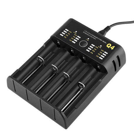 Chargeur de batterie pour batterie lithium NiMH 18650 26650 21700 18350 AA AAA 3.7V/3.2V/1.2V/1.5V ► Photo 1/6
