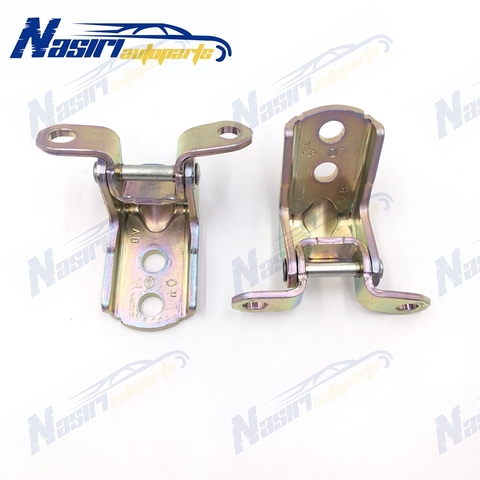 Paire de charnières de porte inférieure ou supérieure, pour Nissan Patrol Y61 GU RD28 TB45 TB48 ► Photo 1/4