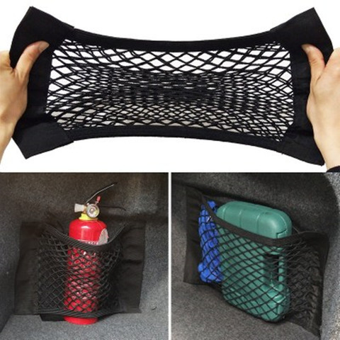 Coffre de voiture sac de rangement filet sac pour Ford Focus 2 3 mk2 mk3 Mondeo mk4 Ranger Fusion Transit Mini Cooper Citroen C5 C4 C3 ► Photo 1/6