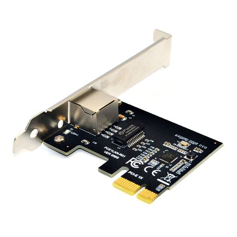 Carte réseau PCI Express PCI-E, 1000Mbps, Gigabit Ethernet, 10/100/1000M, adaptateur LAN RJ-45, convertisseur, contrôleur de réseau ► Photo 1/6