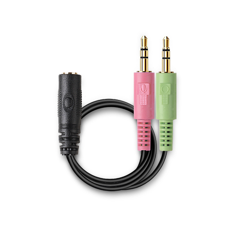 Oneodio – séparateur d'écouteurs, adaptateur Audio 3.5mm femelle à 2 prises mâles, micro 3.5, casque vers adaptateur PC, câble Aux ► Photo 1/5