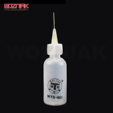 WOZNIAK 50ml bouteille d'alcool liquide en plastique pour distributeur colophane pâte de Flux de soudure pour téléphone portable PCB nettoyage soudure réparation ► Photo 1/6