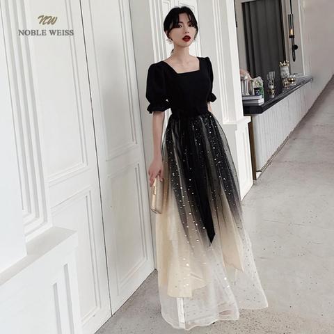 Robe de bal en tulle ligne a sexy, avec fermeture éclair au dos, robe de soirée, bon marché, robes de fête ► Photo 1/6