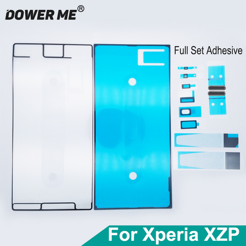 Dower Me – haut-parleur avec trou de Jack, autocollant adhésif pour batterie arrière LCD, ensemble complet pour Sony Xperia XZ Premium XZP ► Photo 1/5