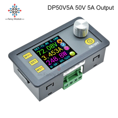 DP50V5A voltmètre ampèremètre testeur de tension constante compteur de courant abaisseur Module d'alimentation Programmable convertisseur de tension LCD ► Photo 1/6