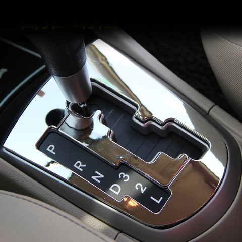 Couvercle circulaire en ABS chromé pour boîte de vitesses, décoration pour Hyundai Solaris accent sedan hatchback 2015 – 2011, nouveau Design ► Photo 1/5