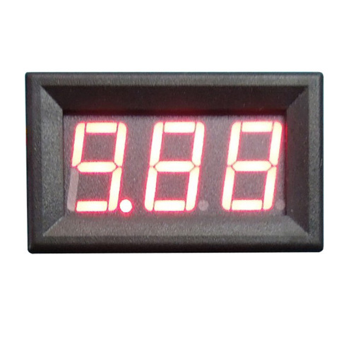 Amperimetro Numérique Ampèremètre DC 20A Rouge LED Ampèremètre Panneau Ampèremètre Électrique Numérique Ampèremètre Compteur ► Photo 1/6