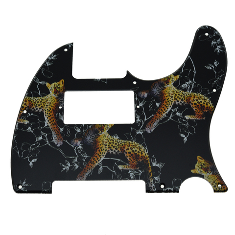 Dopro 3D imprimé en plastique Tele Humbucker Pickguard plaque à gratter avec vis différentes couleurs pour guitare Telecaster ► Photo 1/5