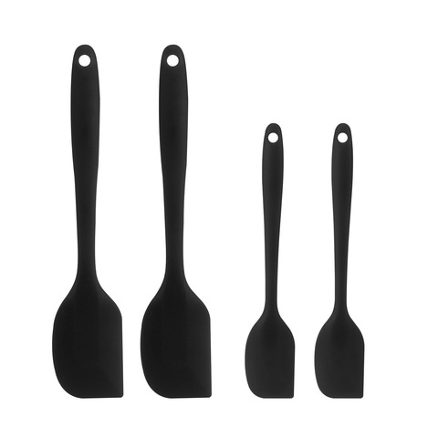 Ensemble de spatules en Silicone antiadhésives, résistantes à la chaleur, retourneur pour la cuisson, mélange d'outils de cuisson, 4/3/2 pièces ► Photo 1/6