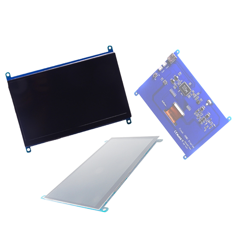 Écran tactile LCD capacitif de 7 pouces pour Raspberry Pi, 1024x600, compatible avec divers systèmes ► Photo 1/5