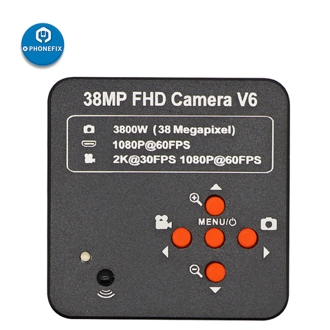 Caméra HDMI 38mp 1080P 60fps, vidéo numérique USB c-mount Microscope HD pour Microscope stéréo trinoculaire réparation de téléphones PCB ► Photo 1/6