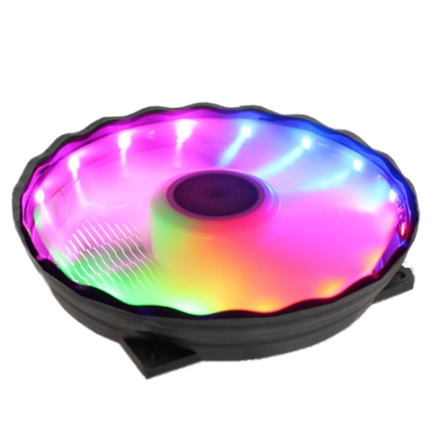 Un seul ventilateur de refroidissement pour refroidisseur de processeur 12CM RGB LED ► Photo 1/1