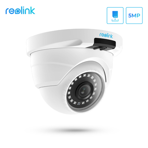 Reolink caméra de sécurité dôme 5MP SD fente pour carte CCTV vision nocturne RLC-420 de Surveillance vidéo ► Photo 1/1