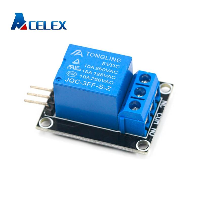 KY-019 5V un 1 canal relais Module carte bouclier pour PIC AVR DSP bras pour relais arduino ► Photo 1/5