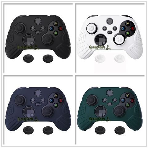 Guardian Edition – coques de protection en caoutchouc pour manette Xbox série S X, ergonomiques, souples, antidérapantes, coque en Silicone, avec capuchons de Joystick ► Photo 1/6