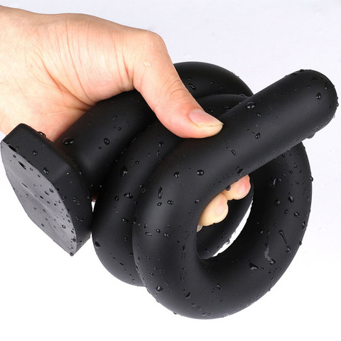 Jouets sexuels pour adultes et hommes, prise anale longue, Massage de la prostate godemichet Anal, serpent, gode dilatateur d'anus, plug-up, boutique de produits sexuels ► Photo 1/6