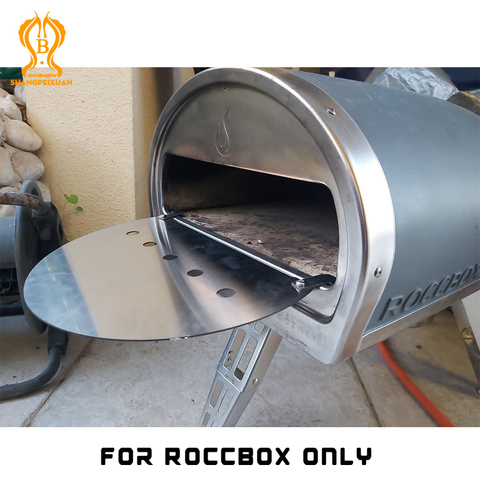 SHANGPEIXUAN – Support de four à Pizza Roccbox sur mesure, plaque accessoire de four à Pizza en acier inoxydable 304 ► Photo 1/6