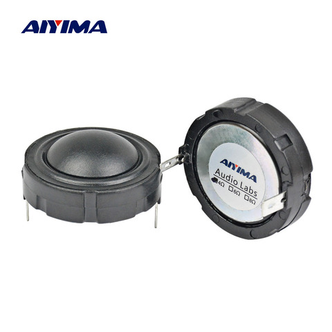 AIYIMA 2 pièces 4Ohm 80 W 1.5 Pouces 25 Principaux Tweeter haut-parleur hifi fibre Membrane Rubidium Haut-parleurs Magnétiques Aigus Tête ► Photo 1/6