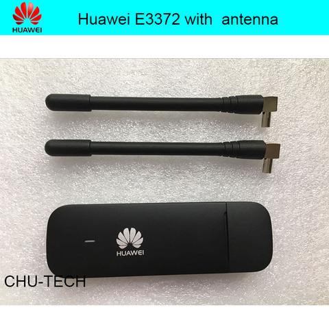 Huawei – Modem 4G LTE, débloqué, avec antenne, USB, haut débit, E3372h-153 E3372s-153 ► Photo 1/6