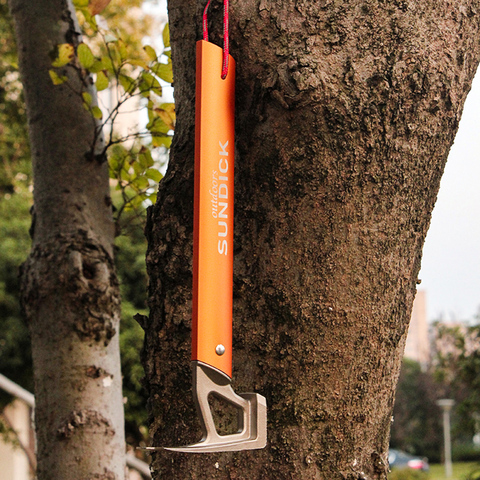 Maillet de marteau de piquets de tente d'acier inoxydable pour camper, léger résistant, couleurs facultatives ► Photo 1/6