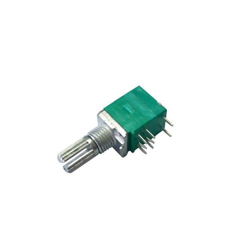 Potentiomètre d'étanchéité, RK097GS 8PIN 10K 50K 100K B10K B50K B100K RK097G avec interrupteur audio arbre amplificateur 15mm, 5 pièces ► Photo 1/1