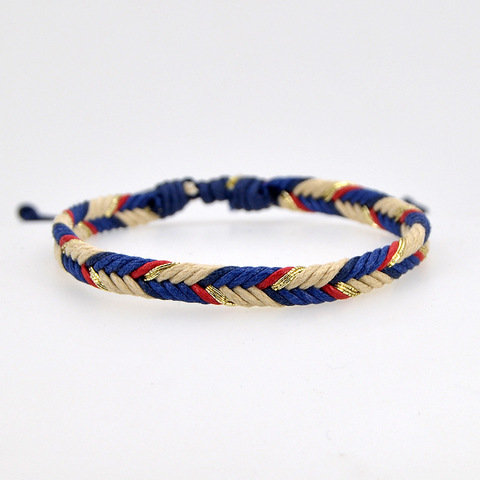 Bracelets tibétains porte-bonheur pour hommes et femmes, différentes couleurs, nœuds faits à la main, corde verte, amulette, cadeau ► Photo 1/6