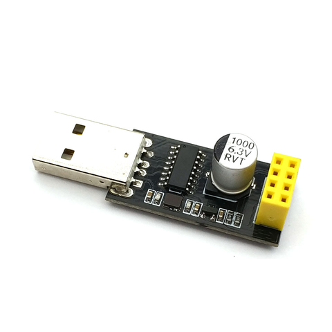 Adaptateur de programmeur ESP01 adaptateur de ESP-01 UART GPIO0 ESP8266 USB vers ESP8266 Module de carte de développement Wifi sans fil série ► Photo 1/4