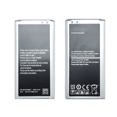 Pour Samsung S5 batterie pour Galaxy S 5 SM G900 G900S G900I G900F G900H 2800mAh EB-BG900BBE batterie de remplacement EB BG900BBE ► Photo 1/6