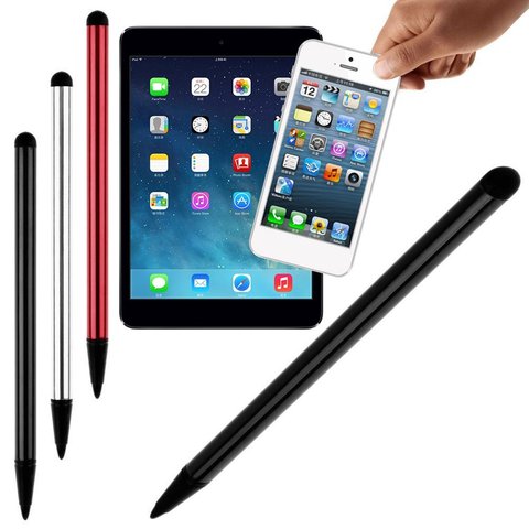 3 pièces téléphone portable compatibilité écran tactile stylet stylo à bille en métal écriture stylo adapté pour iPhone Samsung tablette téléphone ► Photo 1/6