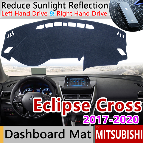 Pour Mitsubishi Eclipse Cross 2017 2022 tapis anti-dérapant tableau de bord couverture Pad parasol Dashmat Dash tapis voiture accessoires tapis ► Photo 1/6