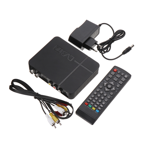 H.264 boîtier de télévision numérique HD 1080P DVBT2 DVB-K2 câble récepteur Dvb-t2 Tuner Dvb T2 K2 récepteur TV Tuner Youtube IPTV décodeur ► Photo 1/6