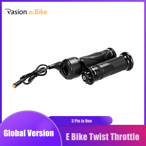 Accélérateur de torsion de vélo électrique pour bafang twist throttle Bafang BBS01 BBS02 BBSHD accélérateur de vitesse de torsion pour pièces de vélo électrique E accélérateur de torsion de vélo ► Photo 1/6