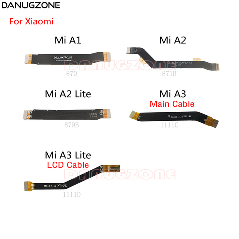 10 pièces/lot pour Xiaomi Mi A3 A2 Lite A1 LCD affichage carte principale connecter câble carte mère câble flexible ► Photo 1/6