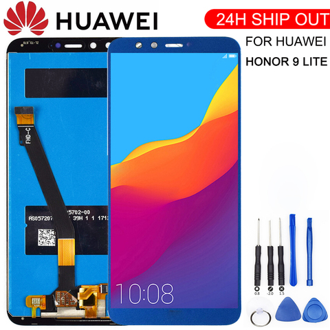 Écran tactile LCD avec châssis, pour Huawei Honor 9 Lite L31 L22A ► Photo 1/6