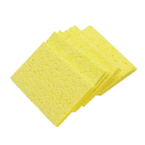 Éponge de nettoyage jaune pour fer à souder électrique durable, 5/10 pièces ► Photo 1/6