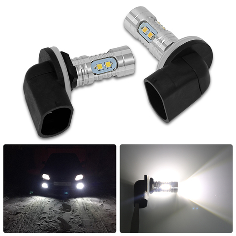 Voiture Led blanc brillant Max 50W haute puissance 881 LED ampoules antibrouillard pour Hyundai Elantra Yuedong Langdong Rena ix35 Tucson Accent ► Photo 1/6