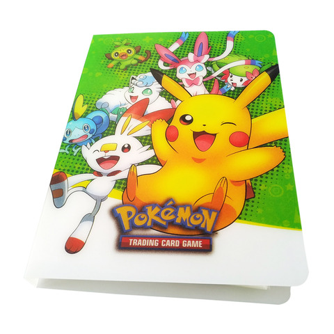 Porte-cartes de Collection de jouets, 80/240 pièces, dessin animé, cartes pokémon, livre, cadeau pour enfants ► Photo 1/6