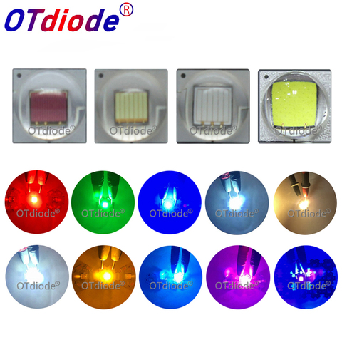 Led CREE XML2 LED Diode T6 U2 10W, blanc neutre, blanc chaud, ampoule à puce de lampe de poche, rouge, vert, bleu, UV, haute puissance XM-L2, 1 pièce ► Photo 1/6