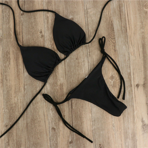 Sexy femmes Bikini brésilien Maillot De Bain soutien-gorge Push-up Bikini ensemble deux pièces Maillot De Bain maillots De Bain maillots De Bain Maillot De Bain Femme ► Photo 1/6