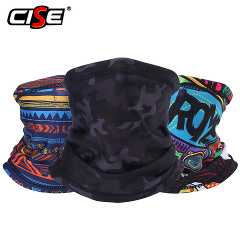 Cache-masque en polaire pour moto, cache-masque, cache-tête, écharpe tubulaire, cagoule, ski, Snowboard, Bandana, motard Ghost ► Photo 1/6