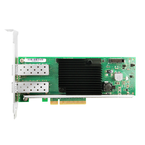 Adaptateur réseau convergent Ethernet X710-DA2, carte réseau PCI-Express 3.0x8, 10 go Intel X710 SFP + ► Photo 1/6