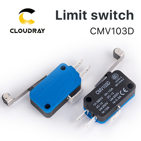 Cloudray-Micro interrupteur limite momentané de haute qualité, pour machine à découper Laser CO2, CMV103D ► Photo 1/3
