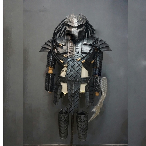 Armure de guerrier Jagged, Costume de fête d'halloween, Bar Cosplay, costume de prédateur extraterrestre ► Photo 1/4