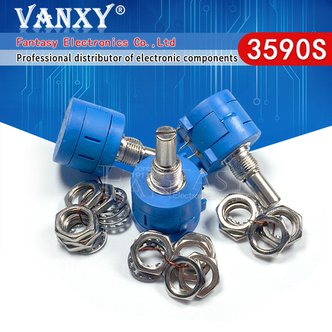 1 pièces 3590S 1K 2K 5K 10K 20K 50K 100K ohm potentiomètre de précision résistance réglable 3590 102 103 502 103 203 503 104 ► Photo 1/6