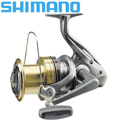 SHIMANO – moulinet de pêche à tambour fixe Activecast, équipement à tambour fixe 1050/1060/1080/1100/1120, 4 + 1BB, puissance 15KG, Ratio 3.8:1 ► Photo 1/6